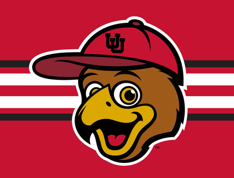 Utah Swoop Red Stripes Yardsy Sign