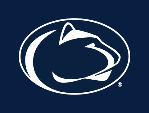 Penn State Lion Mark Navy Yardsy Sign