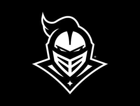 UCF Knights White Mark Black Yardsy Sign