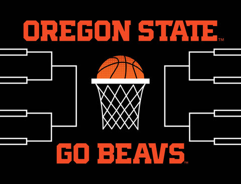 Oregon State Basketball Yardsy Sign
