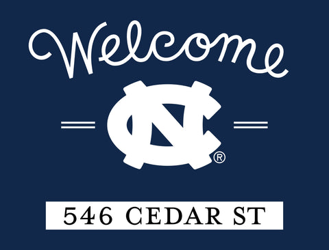Welcome North Carolina Custom Yardsy Sign
