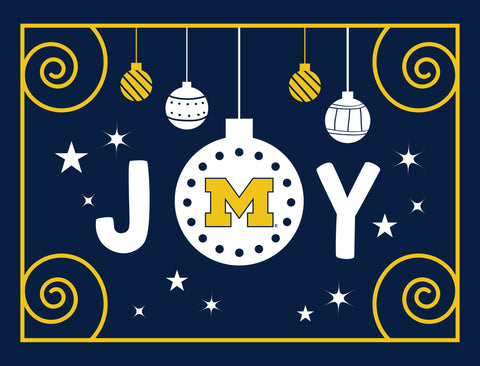 Michigan Christmas Joy Yardsy Sign