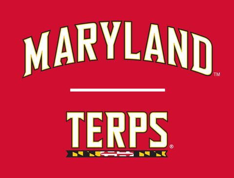 Maryland Terps Red Yardsy Sign