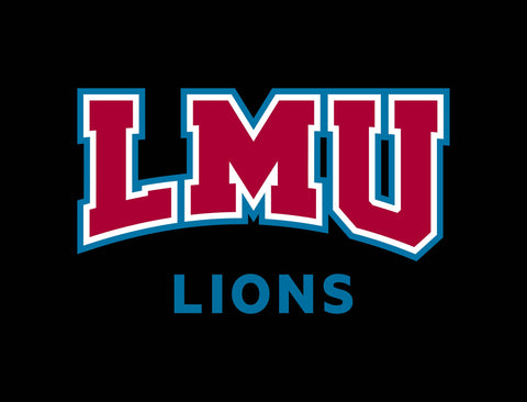 LMU Lions Mark Black Yardsy Sign