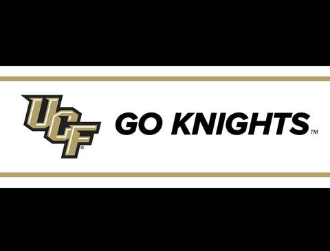 UCF Go Knights Black Yardsy Sign