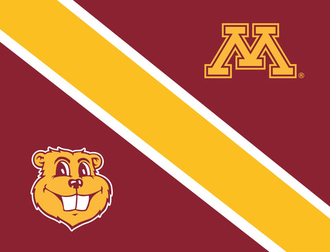 Minnesota Stripe Goldy Yardsy Sign