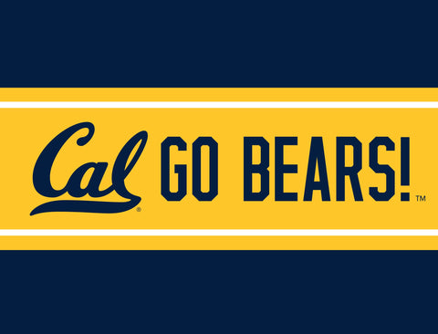 Berkeley Cal Go Bears Blue Yardsy Sign