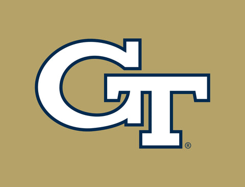 Georgia Tech Primary Mark Gold Yardsy Sign