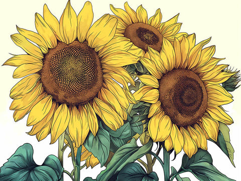 Sunny Sunflowers Decoration Yardsy Sign
