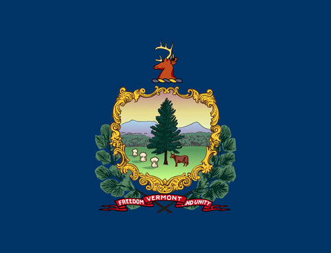 Vermont State Flag Yardsy Sign