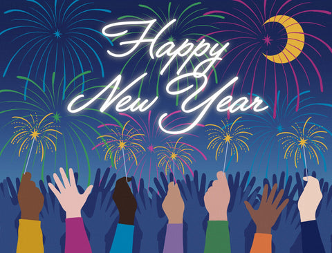 New Years Eve Gathering Yardsy Sign