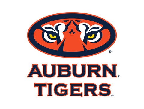 Auburn Tigers Eyes White Yardsy Sign