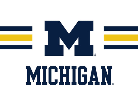 Michigan Blue M White Yardsy Sign