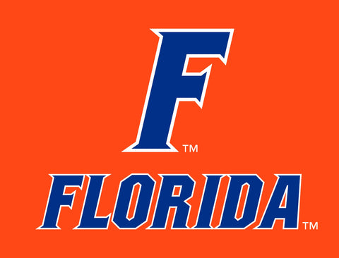 Florida F Mark Orange Yardsy Sign