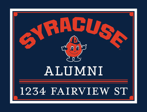 Alumni Syracuse Custom Yardsy Sign