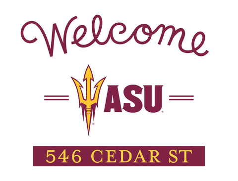 Welcome Arizona State Custom Yardsy Sign