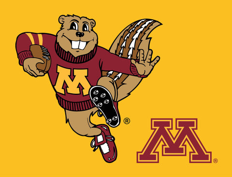 Minnesota Goldy Football Yardsy Sign