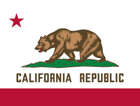 California State Flag Yardsy Sign