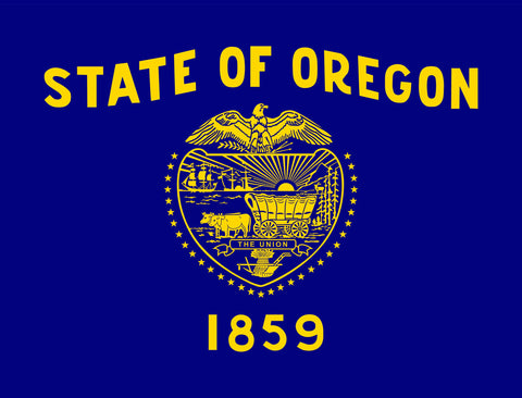 Oregon State Flag Yardsy Sign
