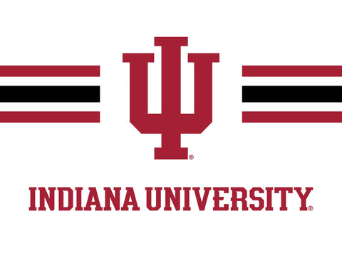 Indiana University Stripes White Yardsy Sign