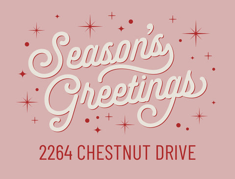 Season's Greetings Custom Yardsy Sign