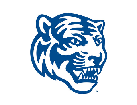Memphis Tiger Head White Yardsy Sign