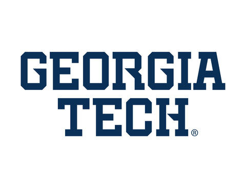 Georgia Tech Wordmark White Yardsy Sign