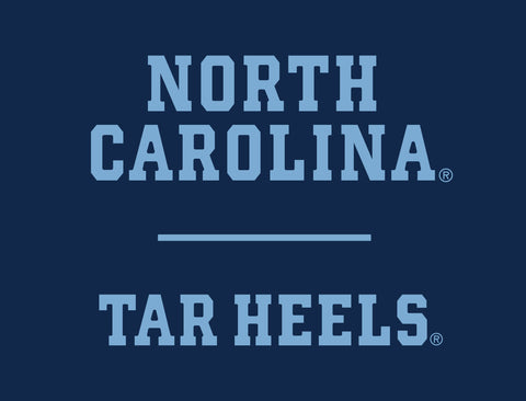 North Carolina Tar Heels Navy Blue Yardsy Sign