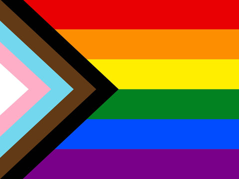 Progress Pride Flag Yardsy Sign