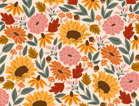 Harvest Bloom Sunrise Patterned Yardsy Sign