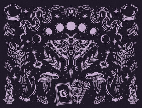 Witchy Halloween Seance Yardsy Sign