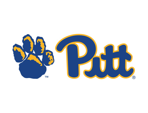 Pittsburgh Pitt Paw White Yardsy Sign
