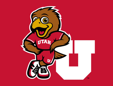 Swoop University of Utah Red Yardsy Sign