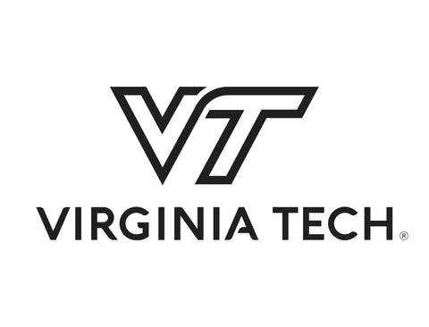 Virginia Tech Institutional Black Mark White Yardsy Sign