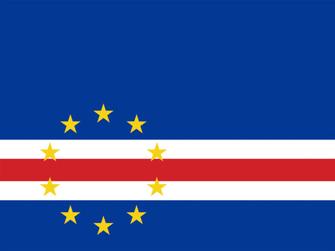 Flag Cape Verde Yardsy Sign
