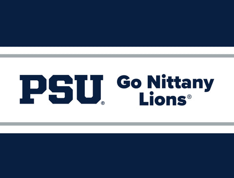 Penn State PSU Go Nittany Lions Navy Yardsy Sign