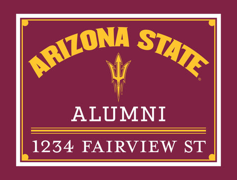 Alumni Arizona State Custom Yardsy Sign