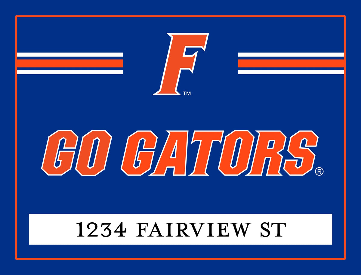 Florida Go Gators Custom Yardsy Sign