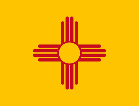 New Mexico State Flag Yardsy Sign