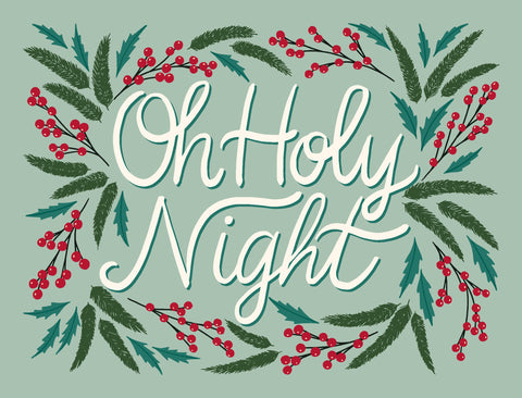 Oh Holy Night Yardsy Sign