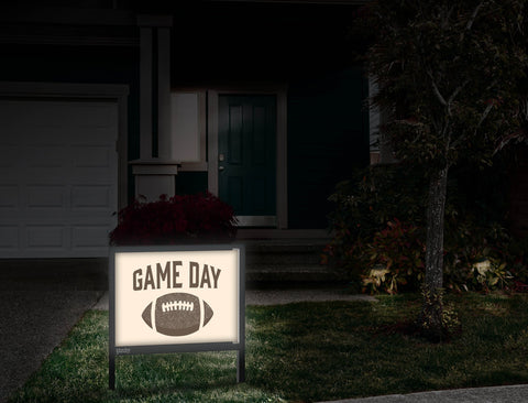 Game Day Yardsy Sign Front Door