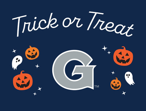 Georgetown Halloween Trick Or Treat Yardsy Sign yard sign