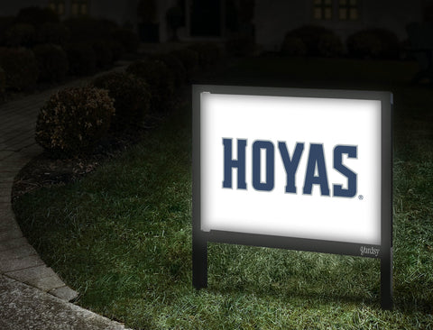 Georgetown University Hoyas Wordmark White Walkway