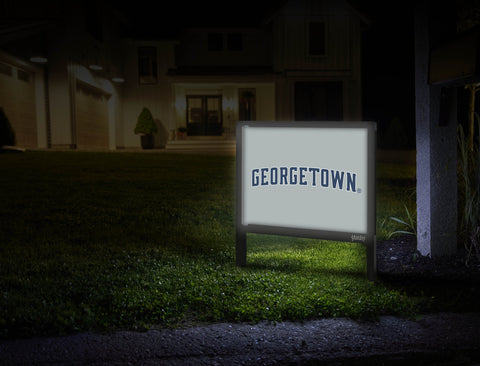 Georgetown Wordmark Gray Yardsy Sign