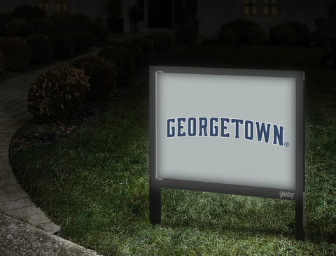 Georgetown Wordmark Gray Walkway