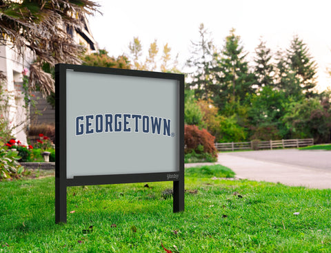 Georgetown Wordmark Gray Yardsy Sign