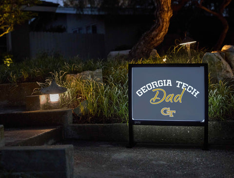 Georgia Tech Dad Yardsy Sign yard sign
