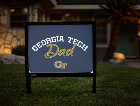Georgia Tech Dad Yardsy Sign yard sign
