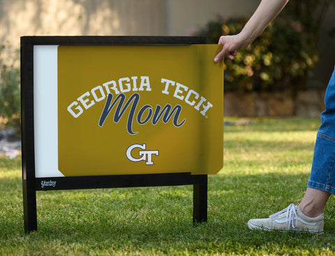 Georgia Tech Mom Yardsy Sign yard sign