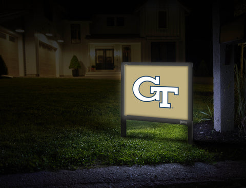 Georgia Tech Primary Mark Gold Yardsy Sign